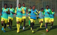 Wachezaji wa Young Africans wakiwa mazoezini nchini Uturuki